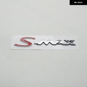 S-MAXバッジエンブレム車リア トランク リッドS MAX文字ロゴネームプレート ステッカー