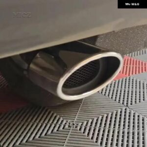 トヨタ C-HR CHR 2017～2022年式 ステンレス リアエキゾースト パイプ マフラー テールエンド チューブ カーアクセサリー カーパーツ