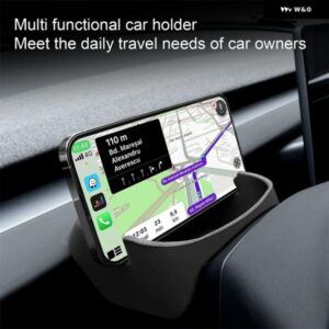 テスラ モデル3 ハイランド 2024 車用 ステアリングホイール 携帯電話 ホルダー メガネ 収納 ボックス 車内アクセサリー