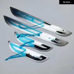 シュコダ ファビア 2010-2020 カー スタイリング アクセサリー スカッフプレート /ドアシル ドアシル スカッフプレート ウェルカムペダル