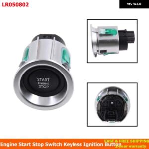 LR050802 LR011897 AH4214C376BB ランド レンジローバー L322 2010-2012 エンジン スタートストップスイッチ キーレス イグニッション ボタン