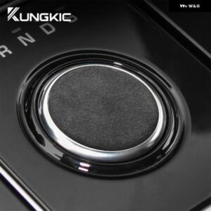 イタリアスーパースエード製カー ギア シフト ノブカバー ランドローバー レンジローバー ヴェラール 2017 - 20 内装 トリム アクセサリー