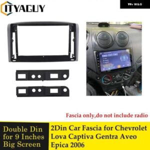 9インチ ラジオ フェイシア シボレー ロバ キャプティバ ジェントラ アベオ エピカ 2006 ダッシュボード 取り付け 再取り付け トリム キット フレーム GPS