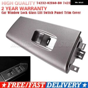 トヨタ カローラ 2007-2013 車用 ウィンドウロック ガラス リフトスイッチ パネル トリム カバー 74232-02E60-B0 74231-02E60-B0 74271-02650-B0