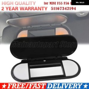 51167342194 車用サン バイザー サンシェード パネル ハウジング バニティミラー カバー MINI F55 F56 F60 ライトランプなし 2014-2022