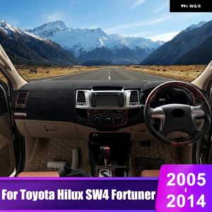 トヨタ ハイラックス SW4 フォーチュナー AN50 2005 - 14 ダッシュボード 滑り止めカバー マット アクセサリー