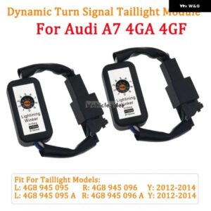 ペア ダイナミックウィンカー インジケーター テールライト アドオン モジュール ワイヤー ハーネス A7095 アウディ A7 4GA 4GFスポーツバック2012-2014
