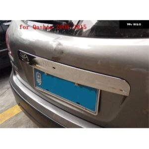 ステンレス リア トランク リッド トリム カバー トリム 日産 キャシュカイJ10 2007-2015カー スタイリング ステッカー