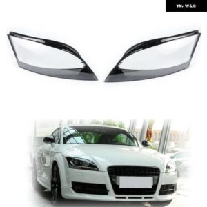 アウディ TT R8 TTS ロードスター 2008-2014 車用 ヘッドライト レンズ カバー シェル 8J0941029AP 8J0941030AP AU2502213 AU2503213