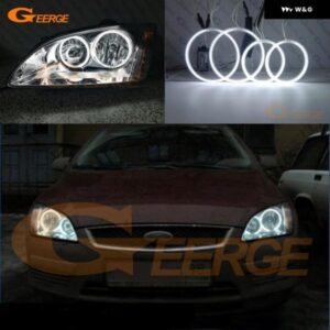 フォード フォーカス II MK2 2004 - 08 超高輝度 CCFL エンジェルアイキット ハローリング