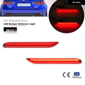 レクサス 2023+ RX350 RX350H 2015-2024 RC200T RC300 RC350 RC F NX200T NX300 LED バンパー リフレクター ライト テールブレーキストップランプ