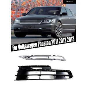 フロント バンパー フォグランプ ランプ グリル フォルクスワーゲン フェートン 2011 2012 2013 3D0853665J 3D0853666J 3D0854661H 3D0854662H