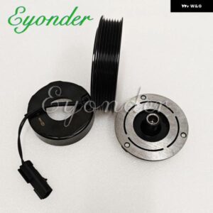 ACコンプレッサー クラッチ プーリー JEEP WRANGLER SE L4 2.4 2003 - 2006 55037578AC 55037578AB 4471709522 4472204250 447220-4250