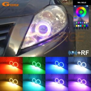 トヨタ オーリス カローラ E15 フェイスリフト 2010 2011 2012 BT アプリ RF リモート マルチカラー 超高輝度 RGB LED エンジェルアイキット ハローリング