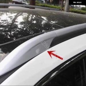 日産 ローグ エクストレイル T32 2014 2015 2016~2020 ルーフラックカバー シルバー ルーフバー ルーフレールエンドシェル 交換用 ラゲッジパックガード