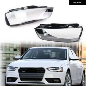 アウディ A4 A4L B9 B8 PA B8.5 2013-2015 車用 ヘッドライト レンズ ヘッドランプ ランプシェード ランプカバー ヘッドランプ ライトカバー シェル