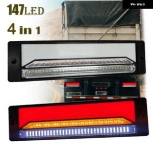 2X 防水 LEDトレーラー トラック ブレーキライト