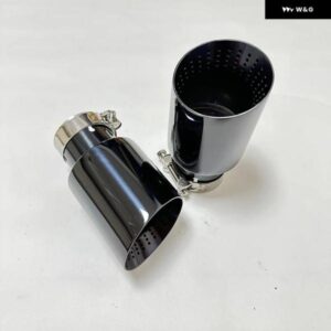 排気ノズル ステンレス チタンブラック 大口径 101MM 114MM オープンカーマフラー システム AKパンチテールノズル