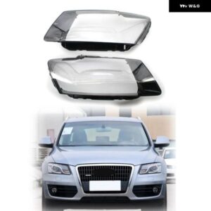 アウディ Q5 2009-2012 左右 ヘッドライト ヘッドランプ クリアレンズ シェル