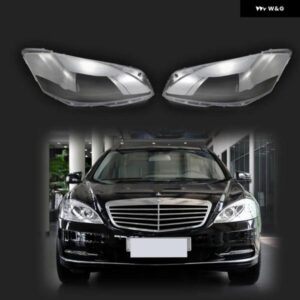 メルセデス ベンツ S クラス W221 S280 S300 S350 S500 2010-2013 車用 ヘッドライト ヘッドランプ ライトレンズ ケース オートシェルカバー