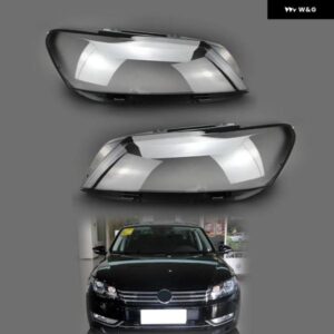 フォルクスワーゲン VW パサート B7 2011 - 15 車用 フロント ヘッドライト シェル ランプシェード ヘッドランプ カバー レンズ
