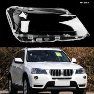 BMW X3 F25 フロントランプ シェード クリアシェル ヘッドライト ハウジング ヘッドランプ ランプカバー レンズ プレキシガラス 2010 - 13