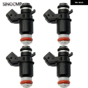 4個 燃料 インジェクター 15710-10G00 スズキ GSX-R1000 GSXR1000 2003 - 06 カーパーツ 燃料供給 システム インジェクター