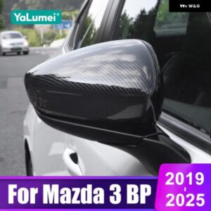 マツダ 3 BP ALEXA 2019 - 24 2025 車用バックミラー サイドモールディングカバー シェルアクセサリー