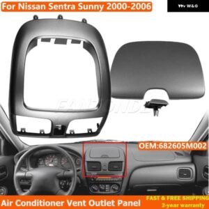 日産 セントラ サニー 2000 - 06 車用 エアコン ベント アウトレット パネル アクセサリー OEM 682605M002