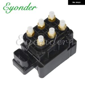 エアサスペンションコンプレッサー ソレノイド ブロック バルブ アウディ ジープ ポルシェ ラム テスラ ボルボ VW 95535903001 95835890300 97035815302