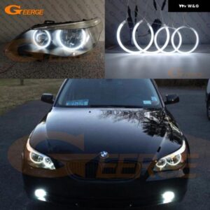 BMW E60 E61 520I 525I 530I 540I 545I 550I M5 PRE LCI 2003 - 2007 超高輝度 CCFL エンジェルアイキット ハローリング