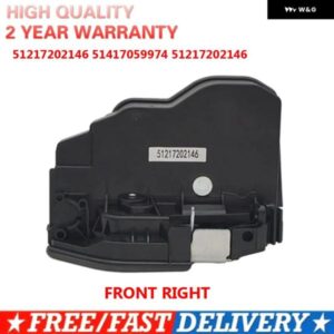 FR BMW フロント右ドアロック アクチュエーター メカニズムパワーロックモーターラッチ E60 E65 E82 E83 E89 E90 E92 X3 X5 X6 Z4 1 3 5 6 7