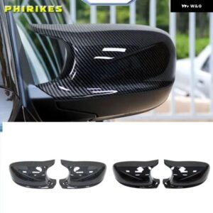 BMW X1 E84 X3 F25 2010 - 13 車用 バックミラー サイドミラー カバー ウィングキャップ 外装 ドア ハウジング シェル トリム ABS カーボン