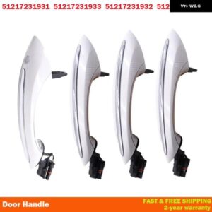 BMW F07 F10 F06 F11 F01 F03 51217231931 51217231932 51217231933 51217231934 フロント リア 右 左 ドアハンドル パールホワイト
