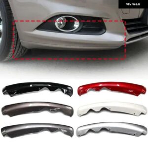 フォード モンデオ 2013 - 16 1ペア ABS 車フロント バンパー アンダー トリム モールディング スタイリング