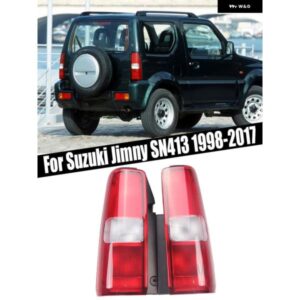 リア バンパー テールライト テールランプ 電球 なし ブレーキストップリバースランプ スズキ ジムニー SN413 ハードトップ 1998-2017 カーアクセサリー