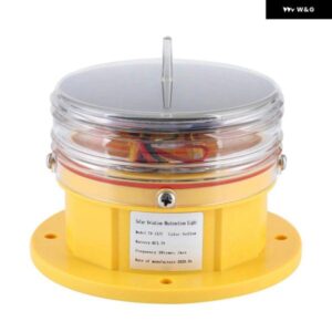 ソーラーパワーサイドライト IP68 防水 LED 船舶 マリンドック バージ 安全ビーコン フラッシュライト 360°ライト サイドライト