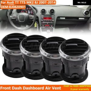 エアコン AC 暖房 グリル ディフューザー センター パネル アウディ TT TTS MK2 8J 2007-2014 フロントダッシュ ダッシュボード エアベント 8J0820901