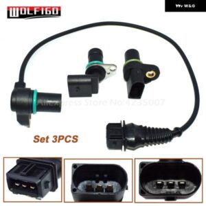 吸気排気カム カムシャフト クランクシャフト ポジションセンサーセット 3個 BMW X3 X5 330CI 12147539165 12147518628 12141709616