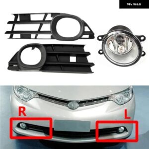 車フロント バンパー フォグランプ グリル フレーム ランプフード トヨタ プレビアACR50 2006 2007 2008