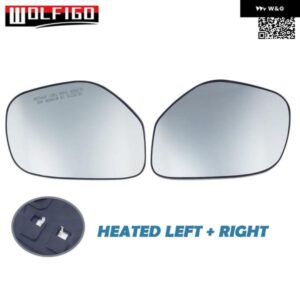 ペア ヒーター付きミラー ガラス バックプレート付き 左右セット 三菱 ASX 2010-2013.08 OUTLANDER 2010 2012 2013 7632A940 7632A939