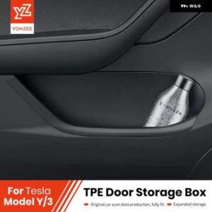 テスラ モデルY モデル3 ハイランド 2024 テスラ ドアサイド ストレージ ボックス フロント リアサイド インテリア ストレージ カスタム アクセサリー