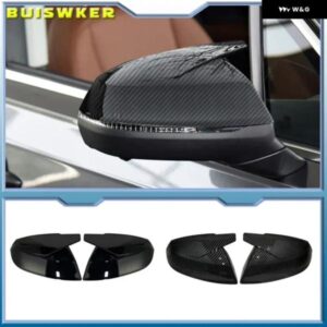 アウディ Q5 SQ5 8R 2016-2021 Q7 4L フェイスリフト 2016-2021 サイドウィング リアビュー バックミラー カバー ケースキャップ レーンアシストなし