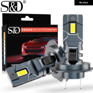 2個 H7 LED ヘッドライト 20000LM CSP チップ LED H11 9005 9006 9012 HB3 HB4 60W 6500K 車用 電球 ターボ フォグランプ 12V ヘッドランプ