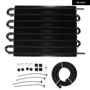 汎用 トランス ミッション オイルクーラー OC-1405 8列 26 000LBS GVW エンジン アルミパーツ チューブ 付き