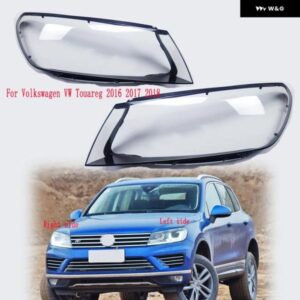 VW TOUAREG 2016 2017 2018 車用 ヘッドライト シェード カバー シェルランプクリアレンズ