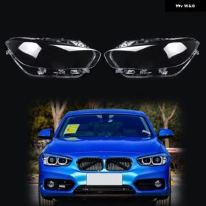 BMW 1シリーズ F20 F21 2015 - 19 LCI 車用 ヘッドライト レンズ シェルカバー ペア