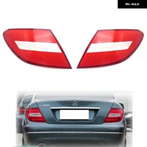 車用 リア テールライト レンズ メルセデス ベンツ W204 C180 C200 C220 C260 C280 2011-2014 フォグランプ テールストップ シグナルランプ カバー シェル