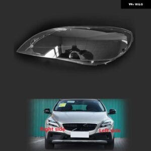 VOLVO V40 2017-2019 ヘッドランプ キャップ 車 ヘッドライト レンズ ランプ クリアシェード シェル オートライトランプシェード ランプカバー