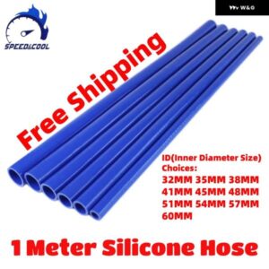 1メートル長さストレート 汎用 シリコン 冷却液 インタークーラー パイプ チューブ ホースID 32MM 35MM 38MM 41MM 45MM 48MM 51MM 54MM 57MM 60MM